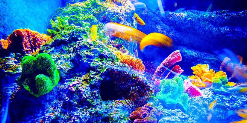 A vibrant, healthy aquarium thanks to a UV sterilizer