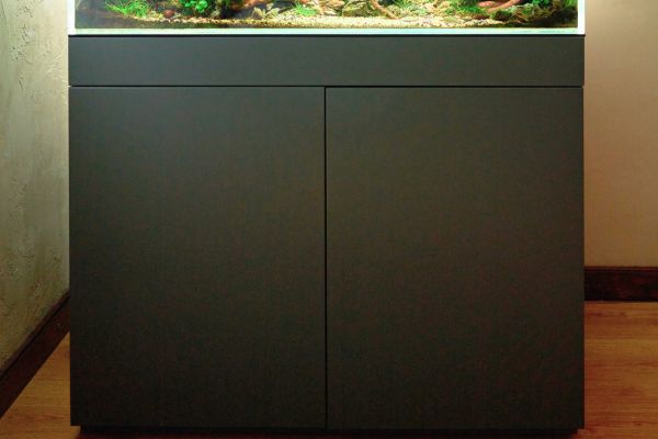 A simple custom aquarium storage example